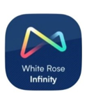 Image of the White Rose Infinity App logo.